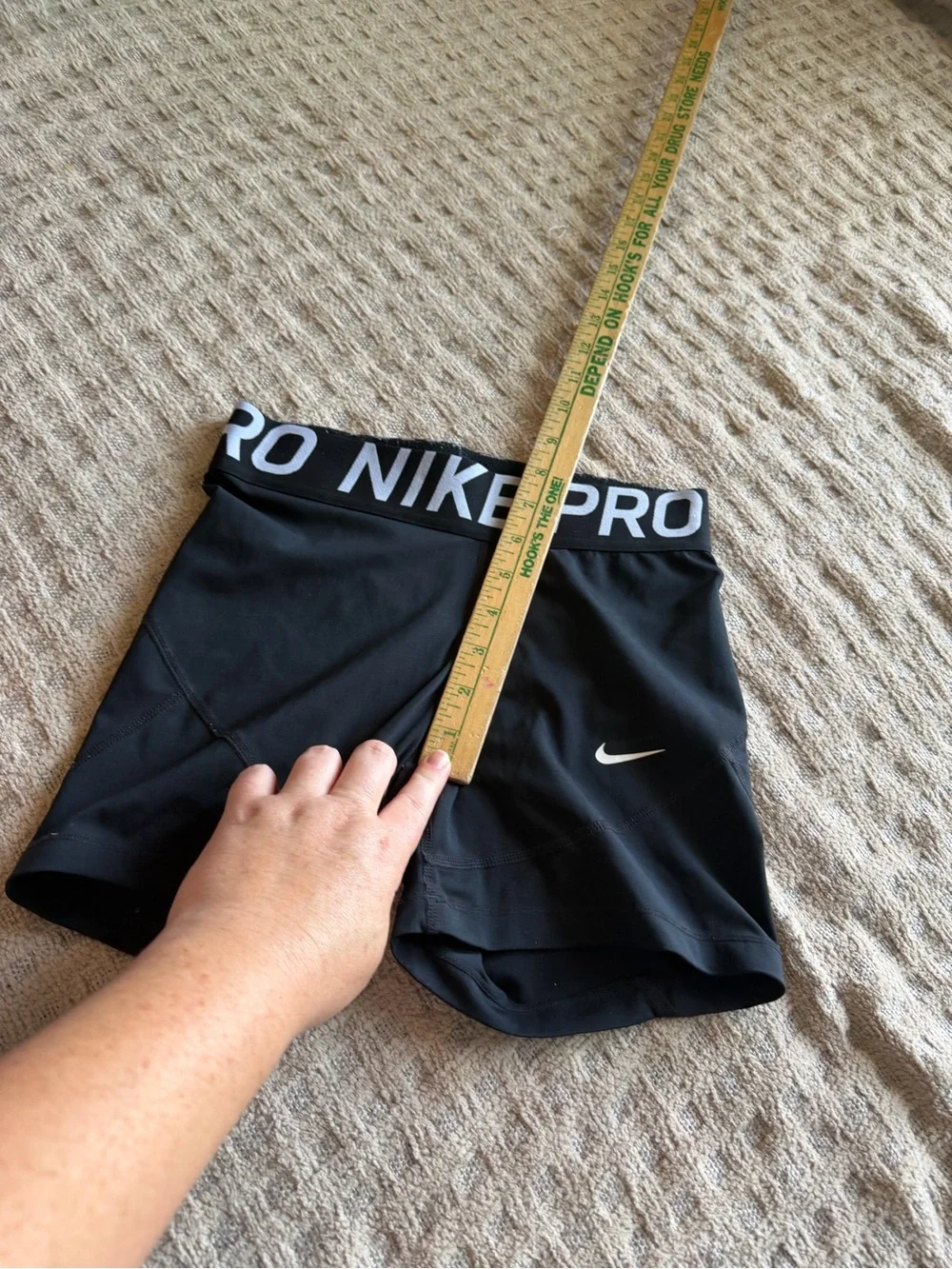 Nike pro 2 piece athletic bike short shorts